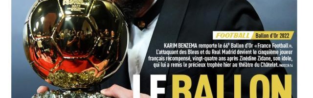 B体育入口-全球陪跑本泽马，10月颁出最无悬念金球太晚了！